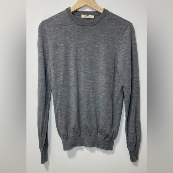 Suitsupply Merino Wool Sweater Gray size S Men - Picture 4 of 8